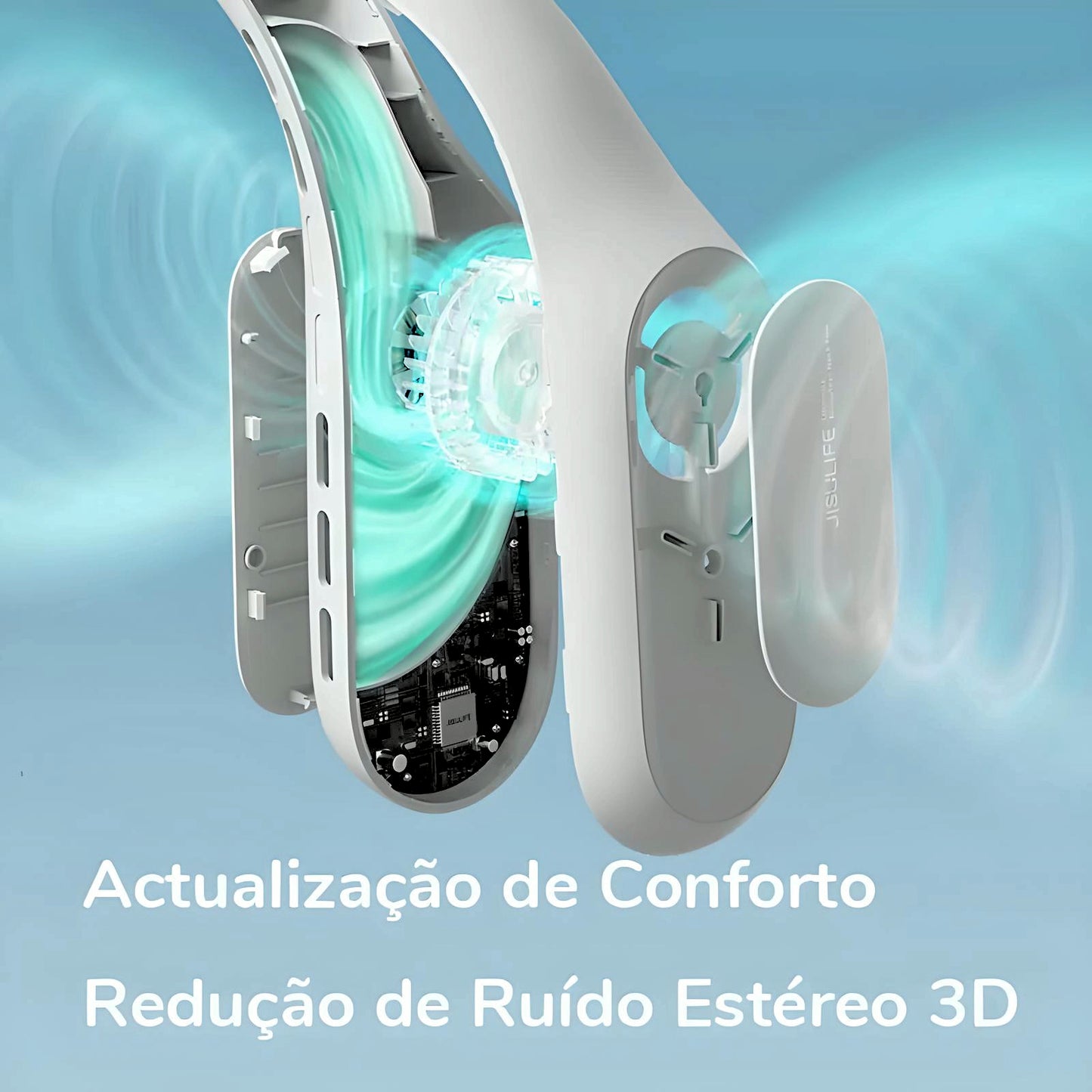 BrisaNeck™ - Ventilateur cervical portable rechargeable